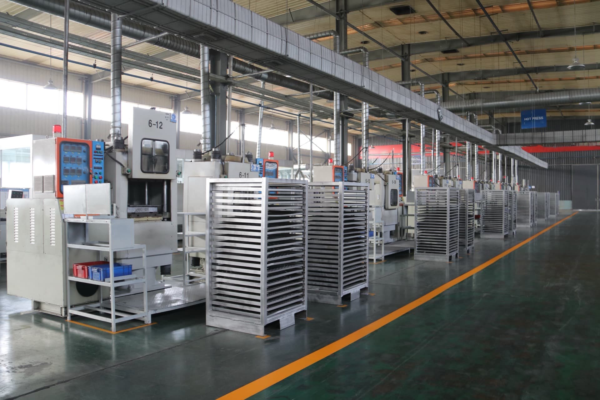 Production floor overview